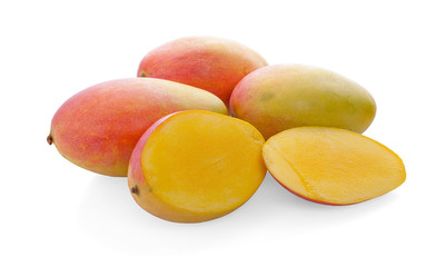 mango isolated on white background