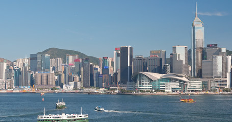 Fototapeta premium Hong Kong skyline