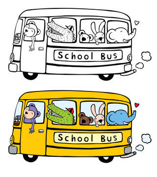 animal bus