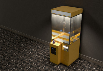 Claw Arcade Game In Room