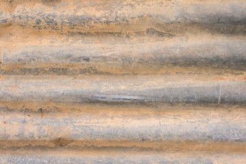 Rust texture zinc wall abstract for background
