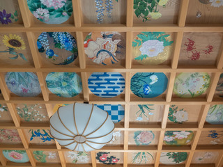 正寿院客殿の天井絵