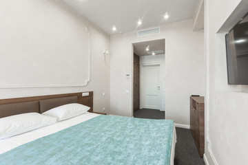 Interior of a luxury modern new hotel