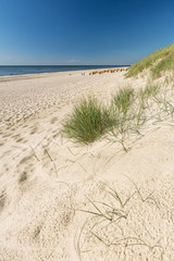 Sand Strand Düne Küste Meer Vertikal