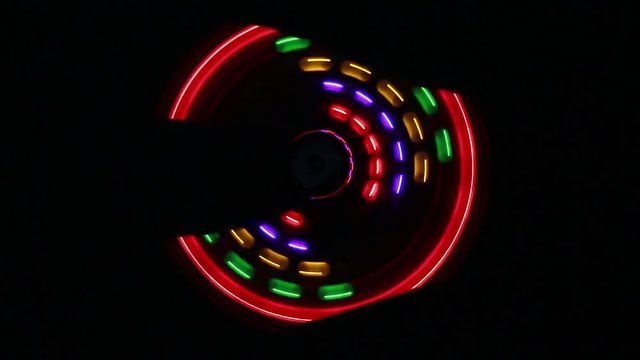 Twisting and flickering lights 1