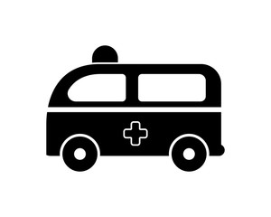 ambulance vehicle transportation transport image vector icon logo © vector_factory
