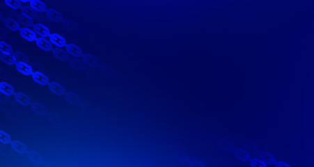 Abstract background with chain elements