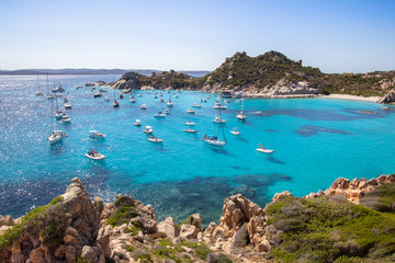 Spiaggia di Cala Corsara, Sardinia island, Italy