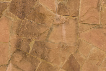 Background of Modern Slate stone Brick Wall Surfaced for design