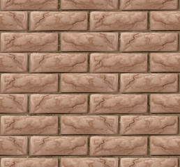 Brick Wall Seamless Background Texture