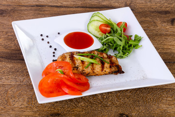 Grilled chicken breast