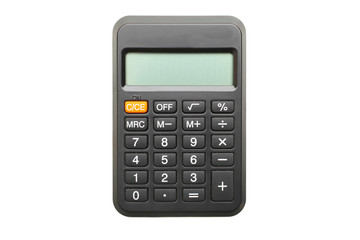 Small black calculator