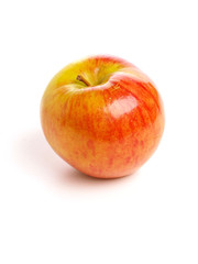 Big red organic apple