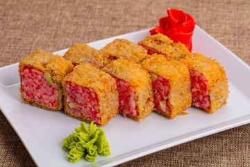 Japanese tempura roll