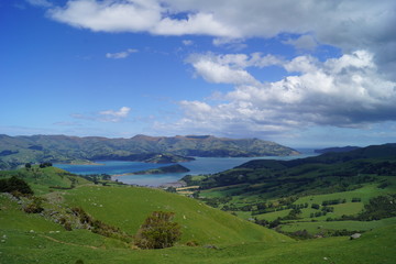 Obraz premium Akaroa, New Zealand