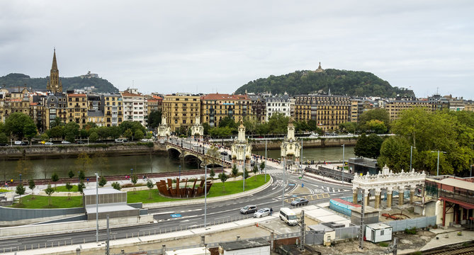 Spanien - Baskenland - Donostia - San Sebastian - Marina Cristina Zubia