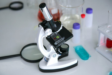 Scientific equipment at laboratory