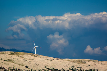 Clean and renewable energy from windmills 