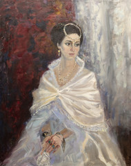 oil painting, portrait