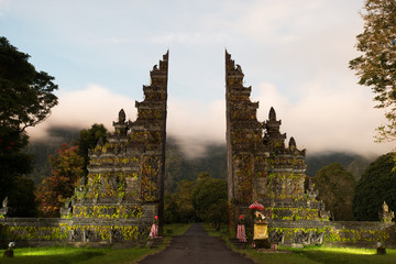 Obraz premium traditional architecture Bali, indonesia