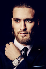 Obraz premium wristwatch for successful man
