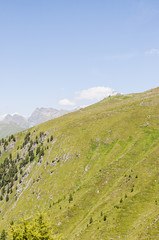 Muottas Muragl, Bergstation, Standseilbahn, Aussichtsberg, Wandwerg, Oberengadin, Alpen, Sommer, Sommersport, Graubünden, Schweiz