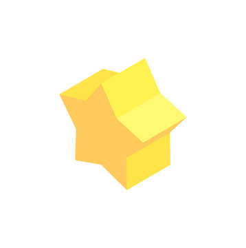 Pentagrammic Prism Sample, Colorful Illustration