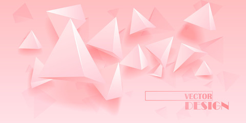 Abstract background with geometric elements.