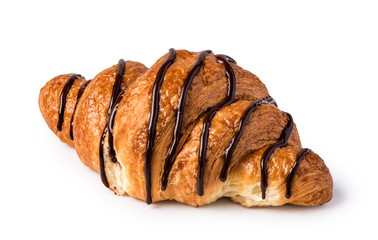 freshly baked croissants