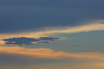 Fototapeta premium Sonnenuntergang Sonnenaufgang Wolken