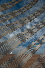 Slatted view