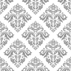 Classic seamless vector pattern. Damask orient ornament. Classic vintage light background. Orient ornament for fabric, wallpaper and packaging