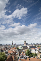 View of Copenhagen including Cathedral