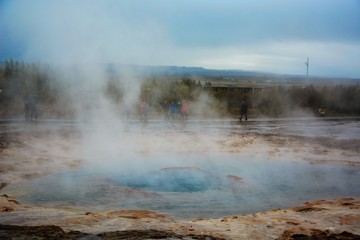 Strokkur Geyser Eruption