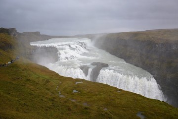 Gullfoss Waterfall Iceland