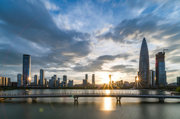 Shenzhen city scenery