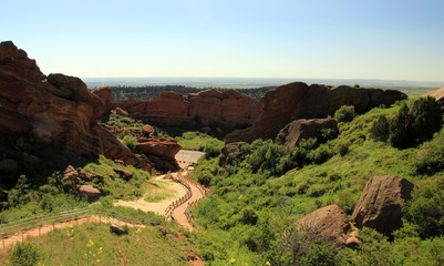 Red Rocks National Park in USA