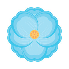 beautiful flower icon