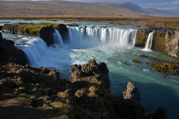 Godafoss Waterfall Iceland