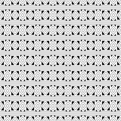 Abstract seamless black and white pattern