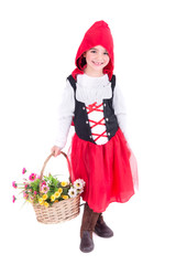 little girl posing