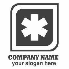 Healthy , Human, hospital, medical, cross, icon, symbol, Care, black, help, logo, stock, design, vector, templates, snow