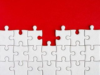 White jigsaw puzzle 8