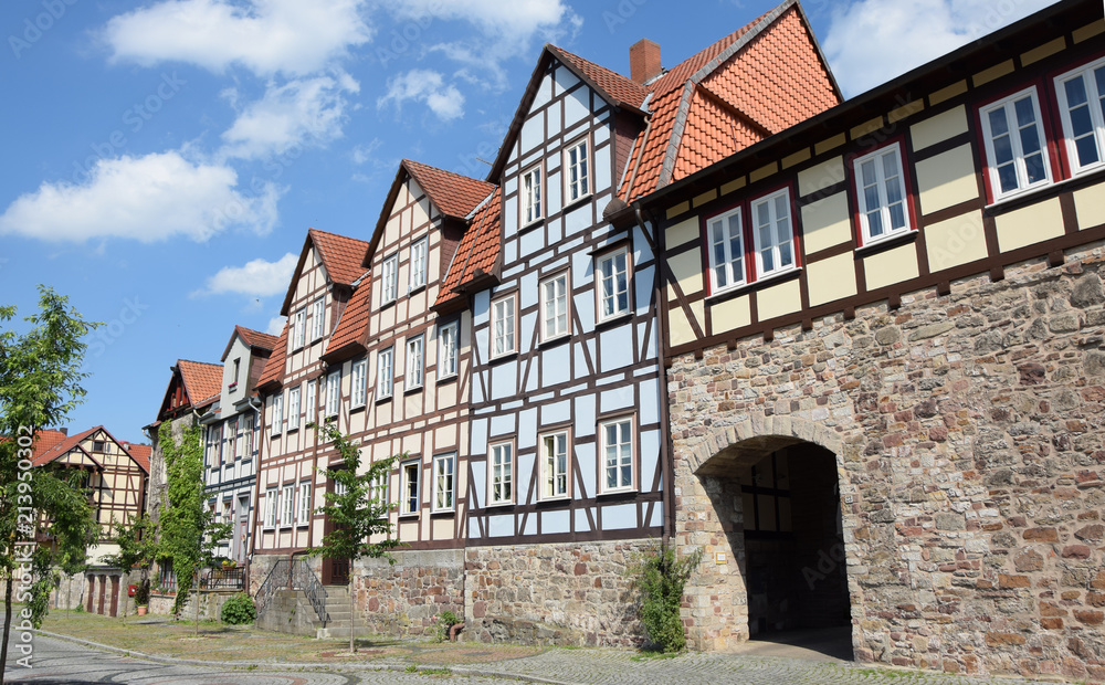 Poster fachwerk in hannoversch münden