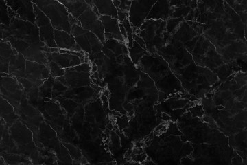 Black marble natural pattern for background, abstract natural marble black and white
