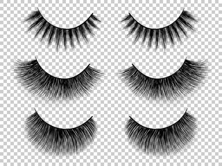 Lashes set false eyelashes collection black woman beauty 1