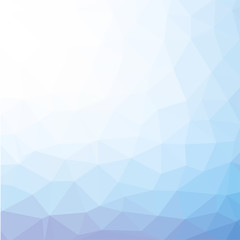 Blue Polygonal Mosaic Background, Creative Design Templates