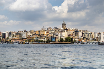Fototapeta na wymiar Istanbul Cityscape Galata Tower