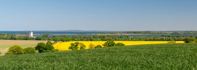 Deurstickers Panoramaaufnahme Binnensee vor der Hohwachter Bucht an der Ostsee © penofoto.de