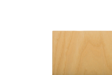 Kitchen, curved radial facade of furniture, front view. Kitchen facade isolated on white background.